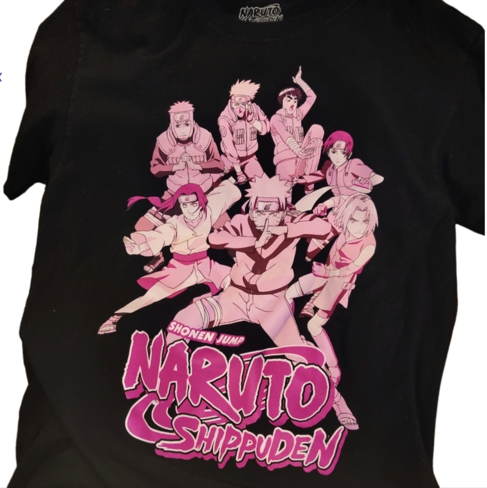 Anime Naruto  unisex adults medium T-shirt